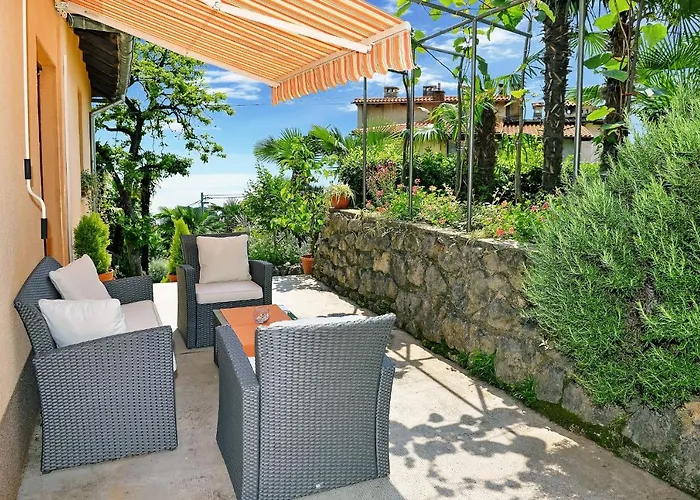 Charming Opatija Getaway W Panoramic Sea Views And Rewarded Garden Apartment