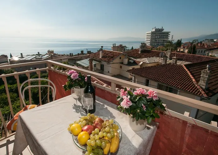 Iva 1, Wonderful View Of Kvarner Bay Opatija
